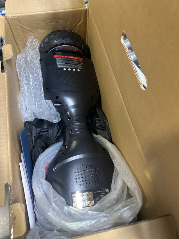 Photo 1 of Gyroor Warrior 8.5 inch All Terrain Off Road Hoverboard with Bluetooth Speakers and LED Lights, UL2272 Certified Self Balancing Scooter
