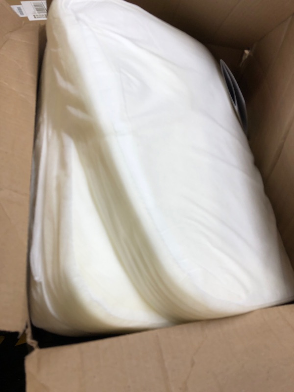 Photo 1 of AAAAAcessories D-Shaped Chair Cushions for Dining Chairs with Ties and Removable Cover, 2'' Thick Dining Kitchen Chair Pads, Indoor Dining Room Chair Cushions, 17'' x 16'', 6 Pack, Blue 6 Count(Pack of 1) Blue