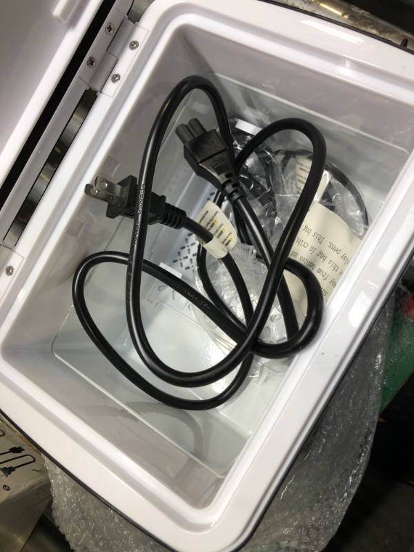 Photo 4 of YSSOA 4L Mini Fridge 6 Can Portable Cooler & Warmer Compact Refrigerators for Food, Drinks, Office Desk, Black