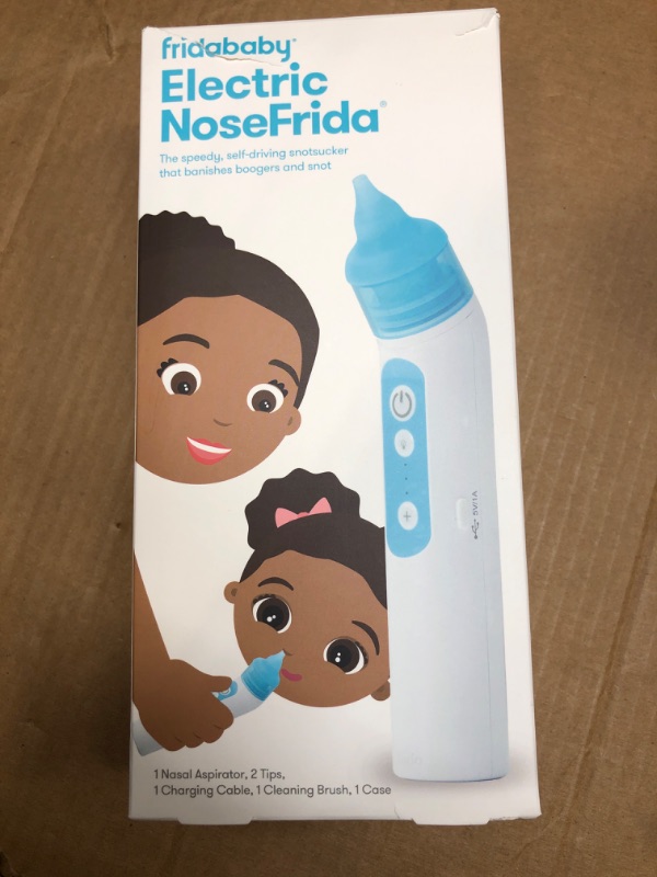 Photo 1 of FridaBaby Electric NoseFrida | USB Rechargeable Nasal Aspirator with Different Levels of Suction by Frida Baby