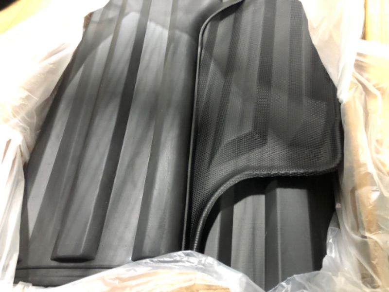 Photo 1 of Ecarzo Bed Mat Compatible with 2015-2023 2024 Ford F-150 Exterior Accessories 5.5 FT Bed Liner TPE Cargo Mats Heavy Duty Rear Trunk Mat All Weather Protection 2015-2024 Ford F-150