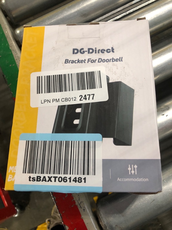 Photo 2 of DG-Direct Anti-Theft Doorbell Mount,Video Doorbell Door Mount for Home Apartment Office Room Renters, Fit for Most Kind Brand of Video Doorbell (Black)