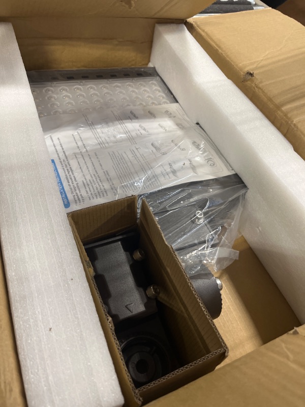 Photo 1 of *Similar Item*  200W LED Parking Lot Pole Lights, Dimmable LED Shoebox Lights, 20KV Surge Protector Built-in 27000LM 600W Equiv. Outdoor Commercial Area Road Lamps, DLC UL Approved 5000K Daylight 100-277VAC