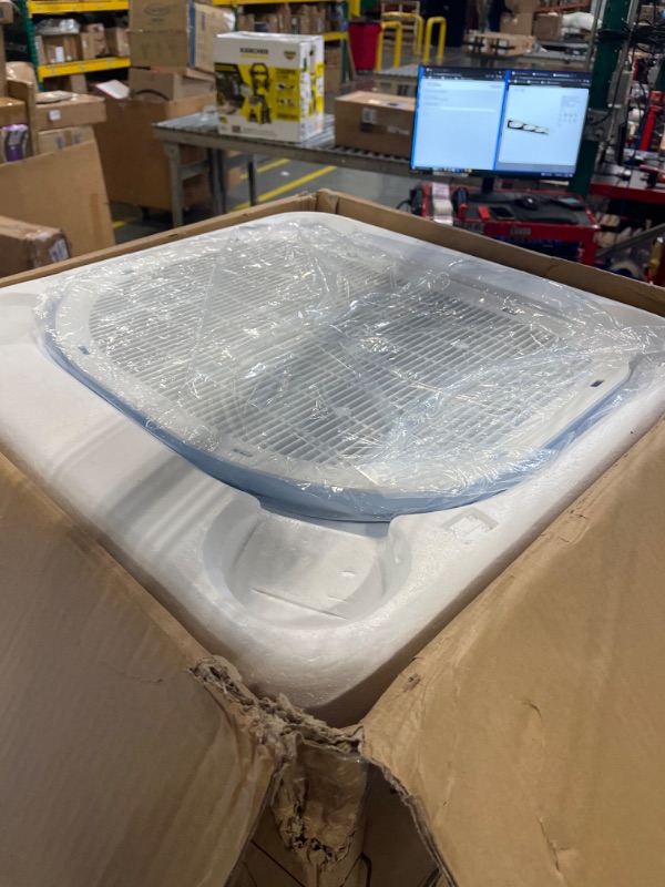 Photo 1 of MeoWant Self Cleaning Cat Litter Box, 2024 New Upgrade Fully Enclosed Automatic Litter Box for Multi Cats, Ultra-Safe/APP Control/Odor Removal Smart Cat Litter Box with Mat & Liner & Deodorizer Grey