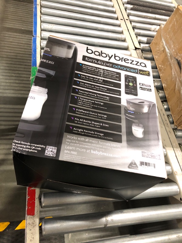 Photo 3 of Baby Brezza Formula Pro Mini Baby Formula Maker – Small Baby Formula Mixer Machine Fits Small Spaces and is Portable for Travel– Bottle Makers Makes The Perfect Bottle for Your Infant On The Go Advanced, WiFi