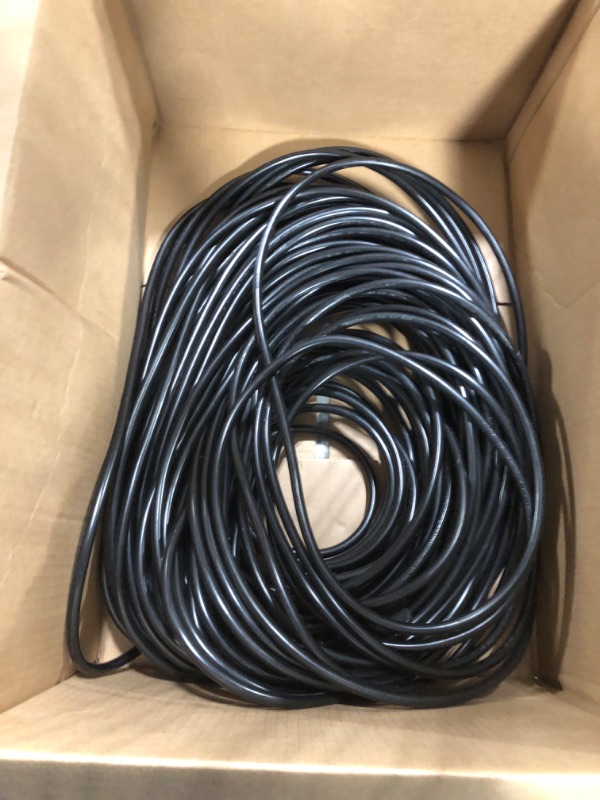 Photo 1 of 200ft Extension Cord 16 AWG Heavy Duty Power Cord 3 Prong SJTW, NEMA 5-15P to NEMA 5-15R, Power Cable for Indoor and Outdoor Use, ETL Listed 1 Pack 200FT