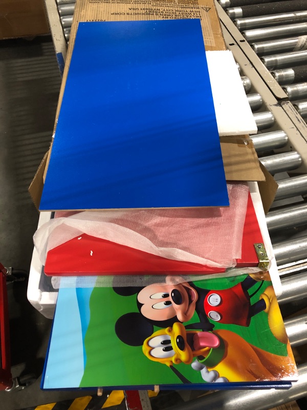 Photo 3 of Delta Children Deluxe Toy Box, Disney Mickey Mouse