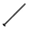 Photo 1 of *NO RETURNS* 2 PACK DECKMATE 1/2 in. -13 x 10 in. Black Deck Exterior Carriage Bolt 
(15 QTY)