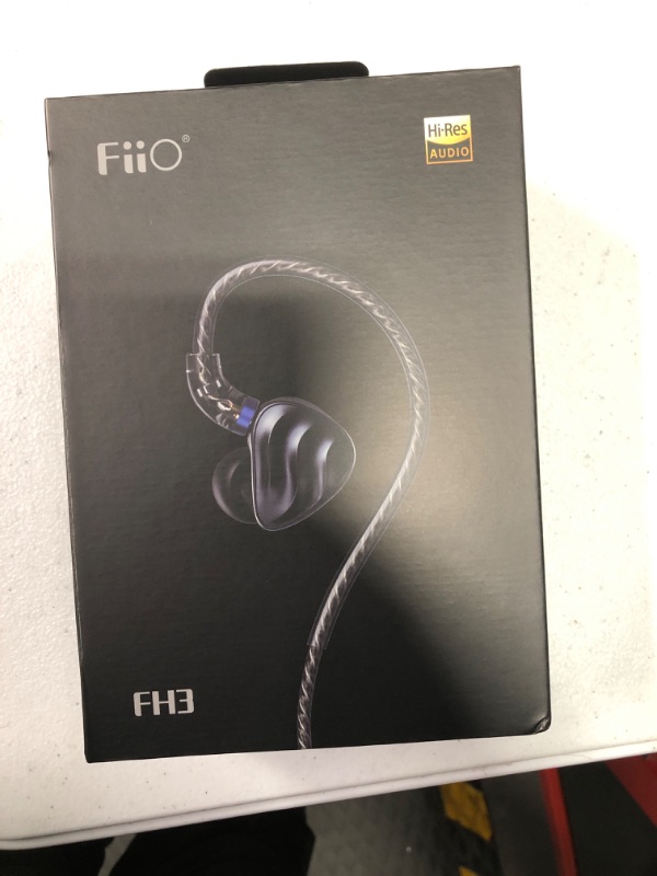 Photo 2 of FiiO FH3 Headphones Wired Earbuds High Resolution Bass Sound in-Ear HiFi Earphones MMCX 1DD+2BA IEMs Lossless for Smartphones/PC/Laptop/Tablet