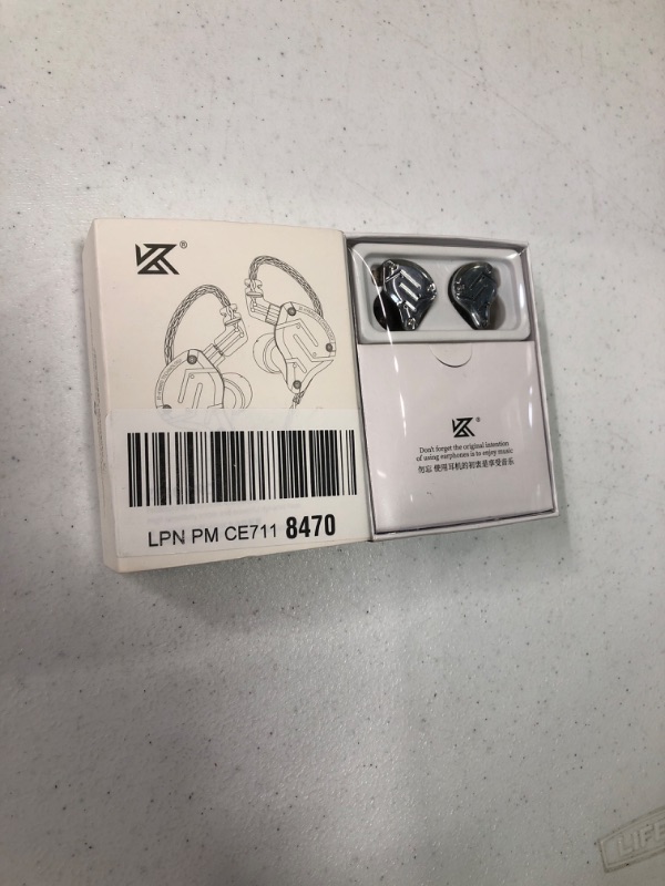 Photo 2 of KZ ZS10 Pro, Linsoul 4BA+1DD 5 Driver in Ear Monitor, HiFi Metal Earphones, with Stainless Steel Faceplate, 2 Pin Detachable Cable (Without Mic, Black) Without Mic Black