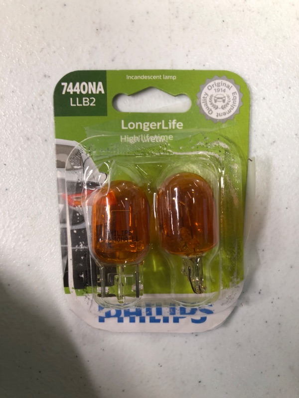 Photo 2 of Philips 7440NA LongerLife Miniature Bulb, 2 Pack