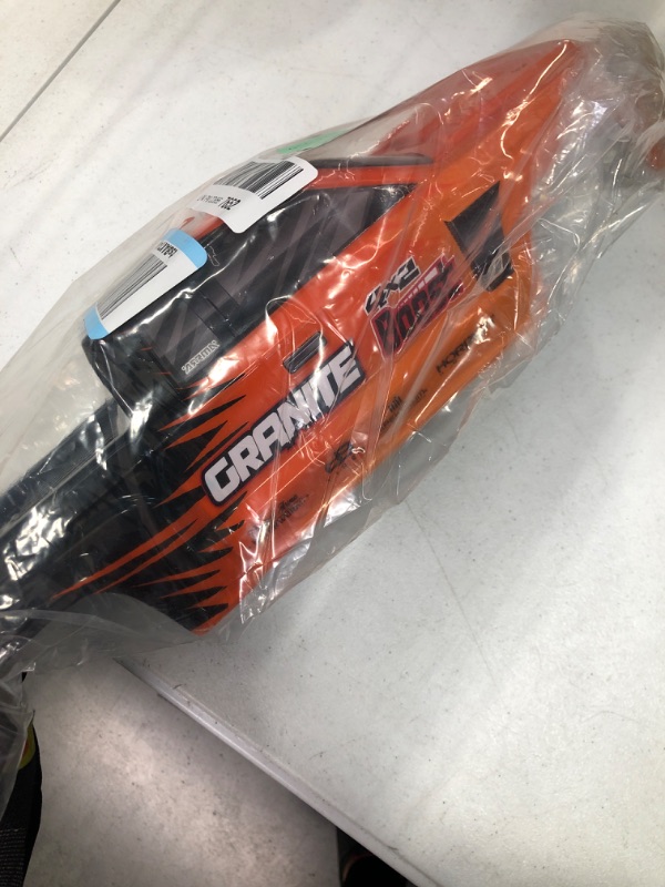 Photo 3 of ARRMA 1/10 Granite 4X2 Painted Decaled Trimmed Body Orange/Black, ARA402343