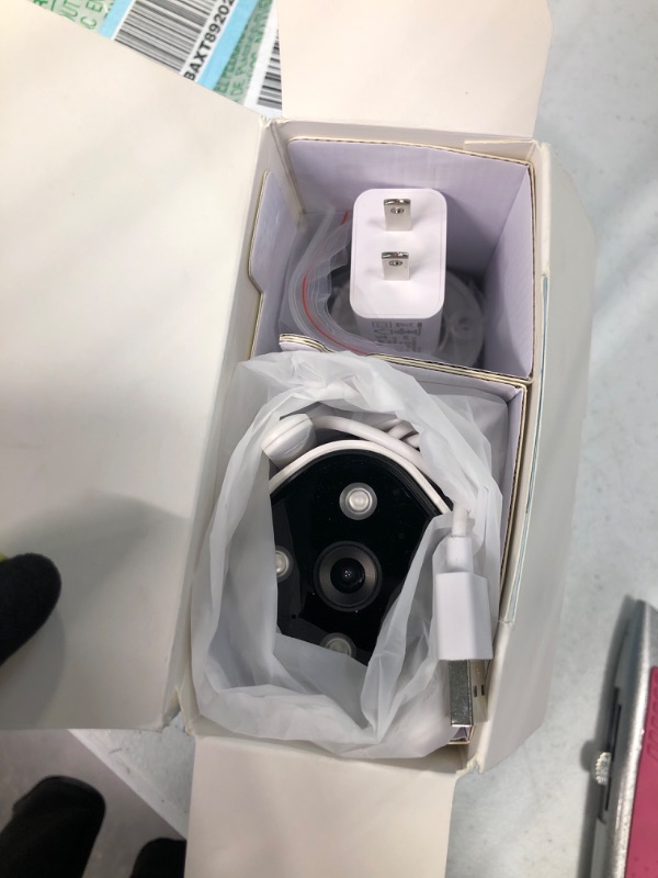 Photo 1 of GNCC Outdoor Camera, 2K Cameras for Home Security Outside, Home Security Cameras, Motion Detection, Night Vision, 24/7 Recording, 2 Way Audio, Waterproof, Cloud & Local, Plug-in, APP Control
