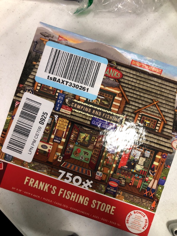 Photo 3 of Ceaco - Frank's Fishing Store - 750 Piece Jigsaw Puzzle