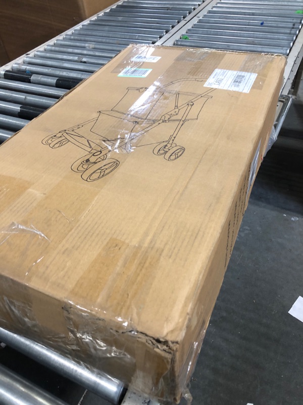 Photo 1 of ???? ???????? Folding Shopping Cart with Wheels, 80lbs Multi Use Grocery Carts with 360° Wheels & Removable Tote Bag, Multifunctional Portable Personal Shopping Carts for Groceries