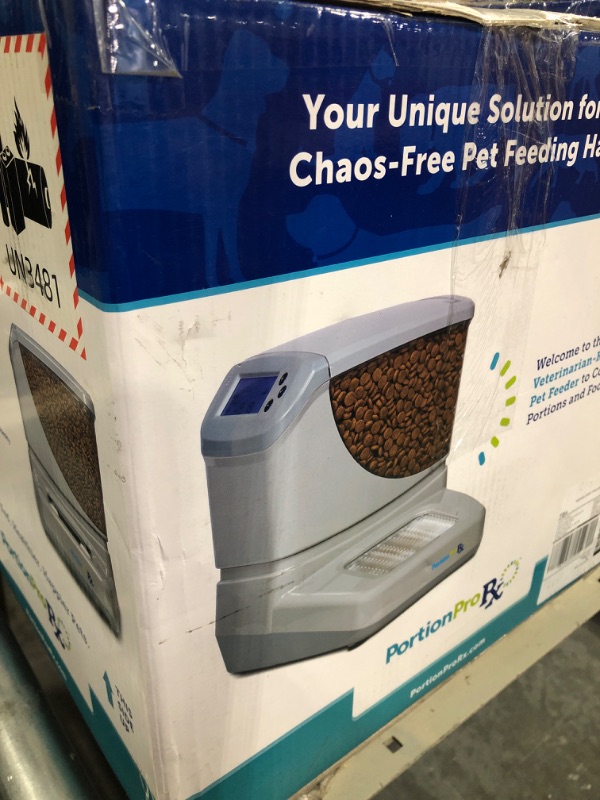 Photo 4 of **USED** PortionPro Rx Automatic Pet Feeder (for Both Cats and Dogs) - Prevents Food Stealing and Delivers Scheduled Meals
