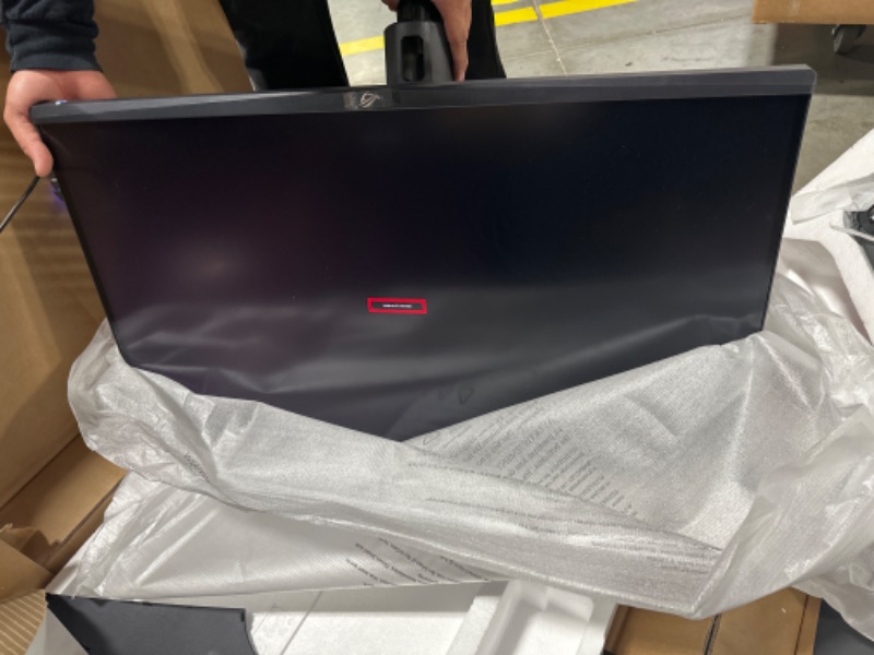 Photo 6 of ASUS ROG Swift PG32UQR 32” 4K HDR 144Hz DSC HDMI 2.1 Gaming Monitor - UHD (3840 x 2160), IPS, 1ms, G-SYNC Compatible, Extreme Low Motion Blur Sync, Eye Care, DisplayPort, USB, DisplayHDR 600