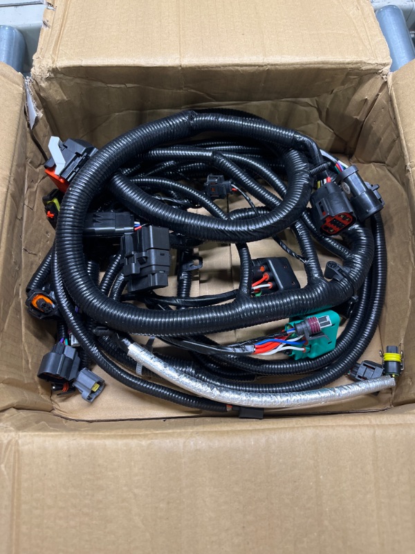 Photo 2 of Engine Wiring Harness, Compatible with 1999 Ford F250 F350 F450 F550 Super Duty with 7.3L Diesel Engine | F81Z-12B637-BA, F81Z12B637BA, 7.3 Wire Harness, Automatic Transmission Build Before 12/7/1998