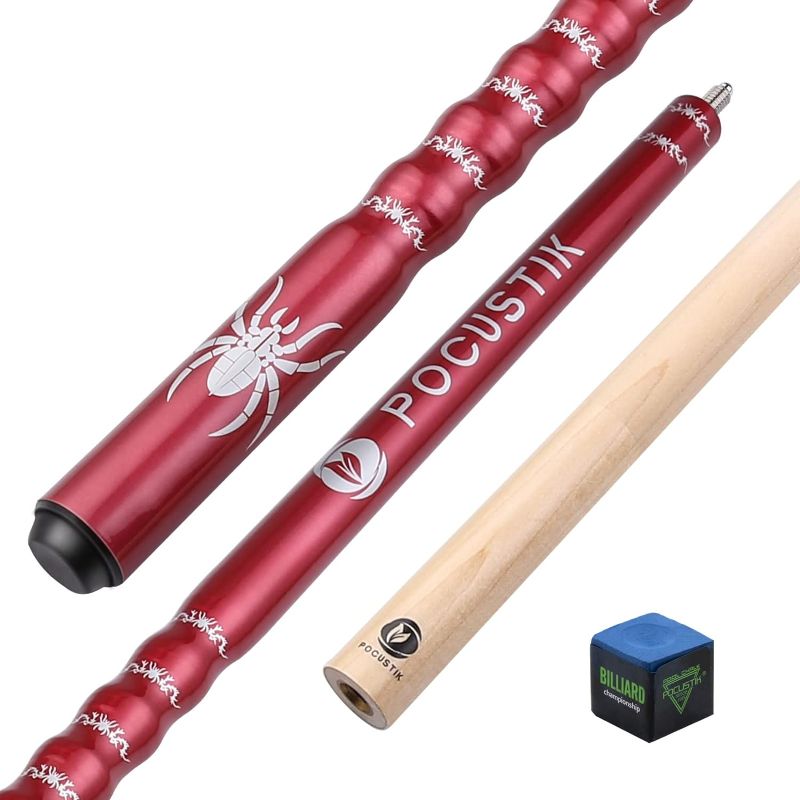 Photo 1 of 58" Pool Cue Stick 18/19/20/21 Oz, Canadian Maple Billiard Cue Sticks with 13mm Tip, House Bar Ergonomic Pool Table Sticks for Men Women -Black Wine Blue Purple