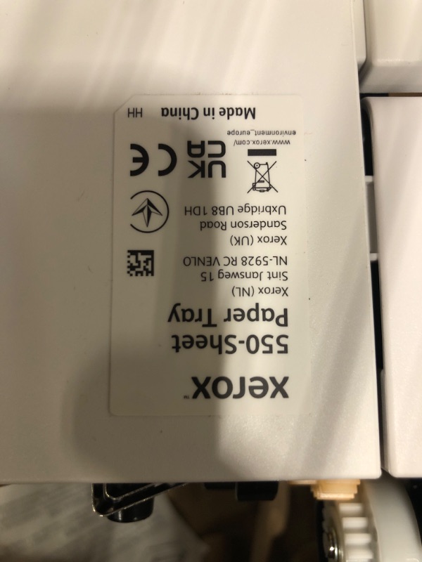Photo 1 of Xerox 550 Sheet Tray