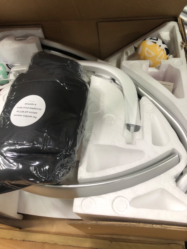 Photo 1 of 4moms MamaRoo Multi-Motion Baby Swing, Bluetooth Baby Swing with 5 Unique Motions, Black