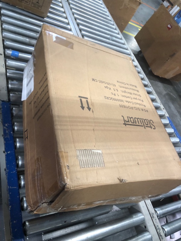 Photo 1 of Portable Toolbox with Wheels - Stackable Tool Chest with Drawers - Mobile Utility Cart with Comfort Grip Handle and Tough Latches by Stalwart (Black)