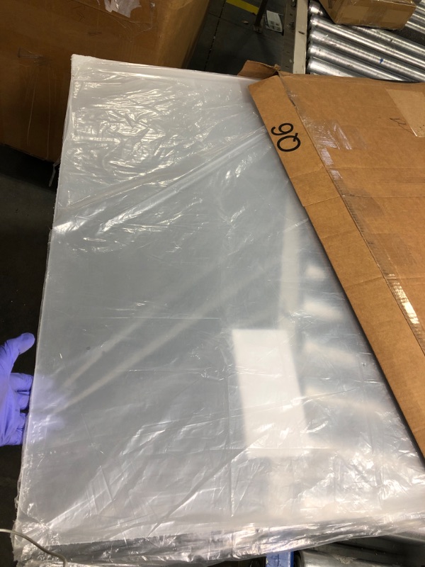 Photo 1 of 12 x 12” Clear Acrylic Sheet Plexiglass (2-Pack) – 1/4” Thick; Use for Craft Projects, Signs, DIY Projects and More; Cut with Cricut, Saw or Hand Tools – No Knives 12x12"