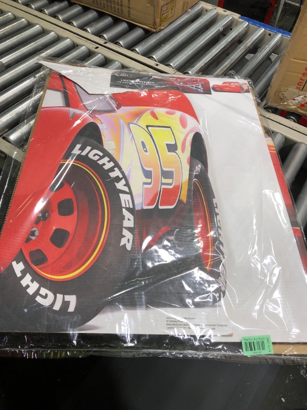 Photo 1 of Advanced Graphics Lightning McQueen Life Size Cardboard Cutout Standup - Disney Pixar's Cars 3 (2017 Film)
