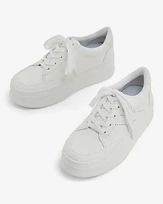 Photo 2 of 
Faux Leather Platform Sneakers W