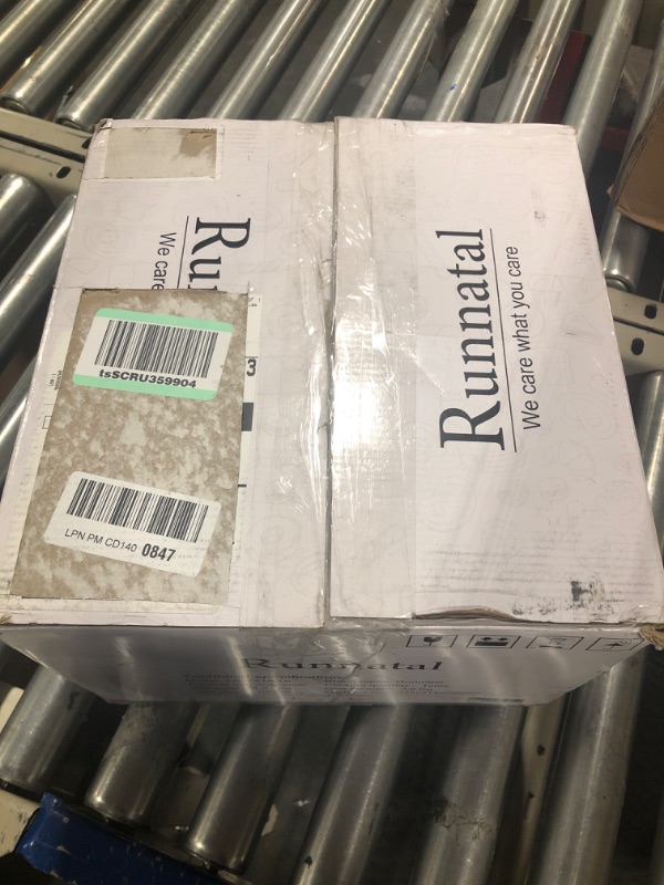 Photo 1 of Runnatal 4 Slice Slot Toaster, Stainless Steel, Extra-Wide Slot Toaster with 7 Shade Settings, Silver Metallic 4-Slice