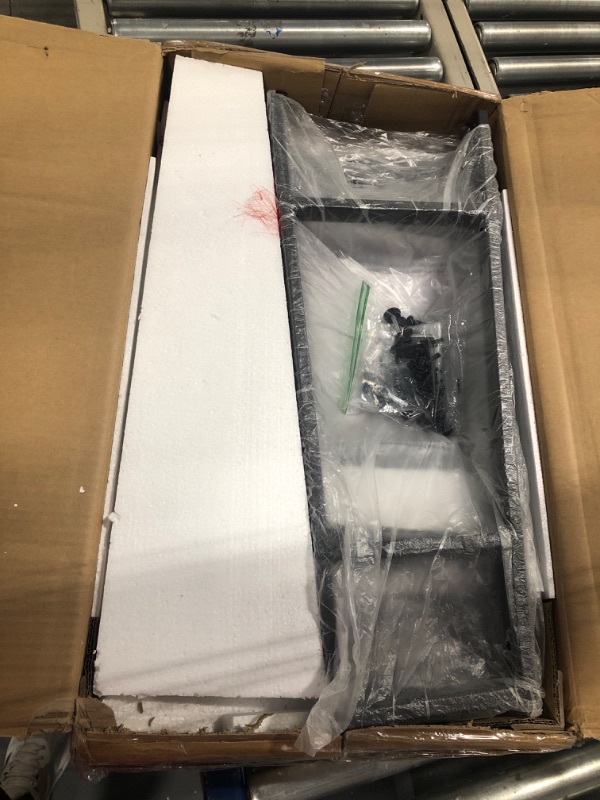 Photo 1 of BON AUGURE Industrial Ladder Shelf Bookcase, 4 Tier Rustic Ladder Bookshelf, Standing Leaning Book Shelves for Living Room (Vintage Oak)…