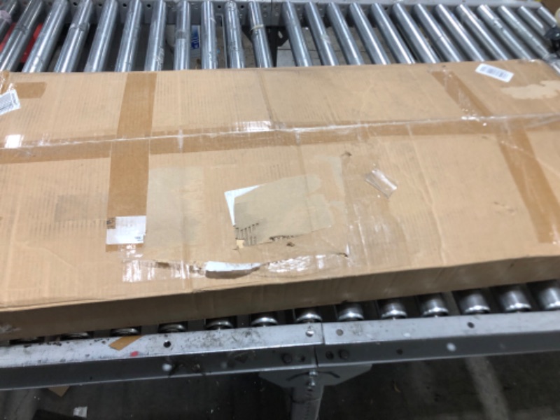 Photo 1 of SUPERJARE L Shaped Computer Desk with Power Outlets & LED Lights, Gaming Desk with Monitor Stand & Storage Shelf, Home Office Desk Corner Desk with Hooks, Gray Grey