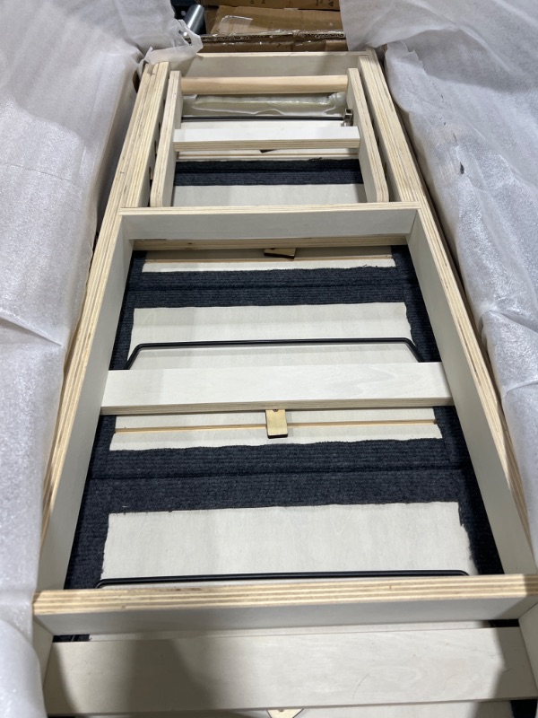 Photo 1 of Dog Ramp, Adjustable Dog Steps for High Bed, Folding Dog Stairs for High Beds, Dog Stairs for Small & Large Dogs, Dog Ramp for Car with Non-Slip Surface, Wooden Dog Ramp for Bed, Car and Couch