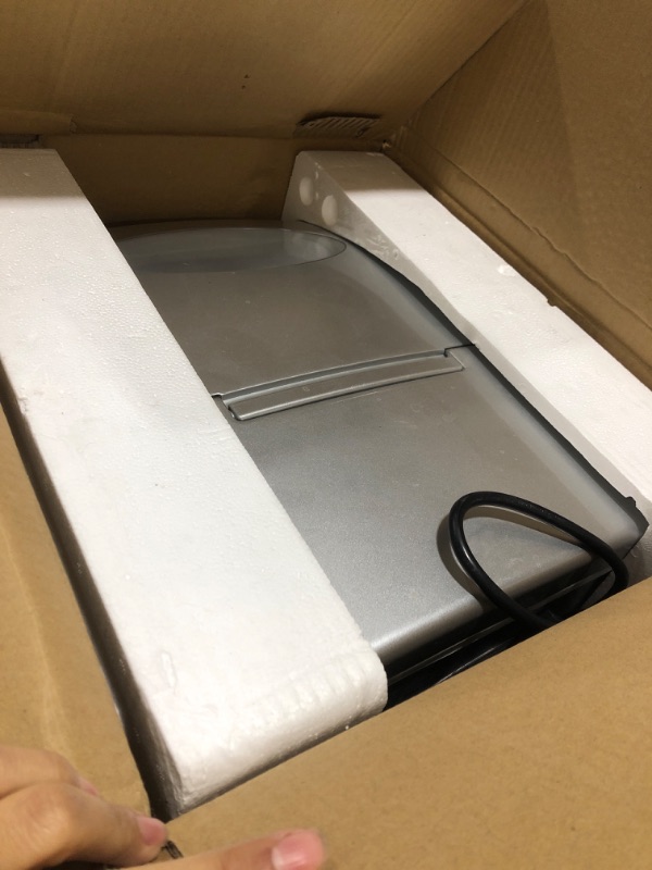 Photo 1 of Whynter IMC-491DC Portable 49lb Capacity Stainless Steel with Water Connection Ice Makers, One Size & LASCO 37-2201 PCM Inline Ice Maker Filter Mounting Bracket for 2-Inch Diameter Filters, White