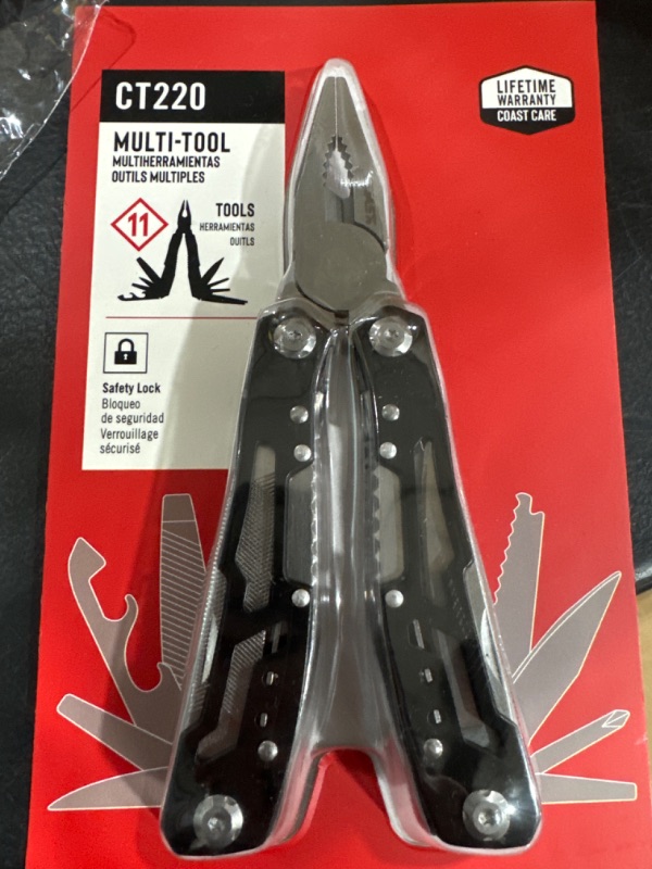 Photo 1 of 14-In-1 Multitool with Safety Locking, Professional Stainless Steel Multitool Pliers Pocket Knife, Bottle Opener, Screwdriver with Nylon Sheath ?Apply to Survival,Camping, Hunting and Hiking