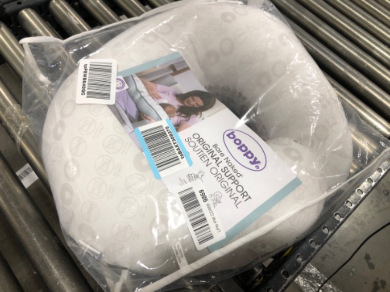 Photo 2 of  Boppy Nursing Pillow Bare Naked Original Support, Boppy Pillow Only, Nursing Pillow Cover Sold Separately, Ergonomic Nursing Essentials for Breastfeeding and Bottle Feeding, with Firm Fiber Fill 