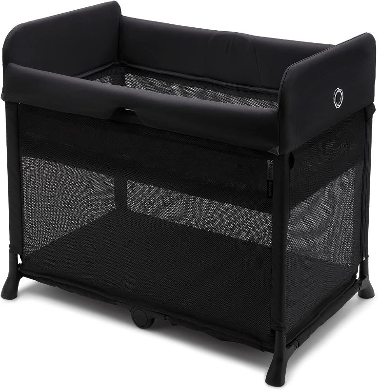 Photo 1 of  Bugaboo Stardust Playard - Portable Indoor and Outdoor - Foldable On The Go Play Yard - 1 Second Unfold - Black 