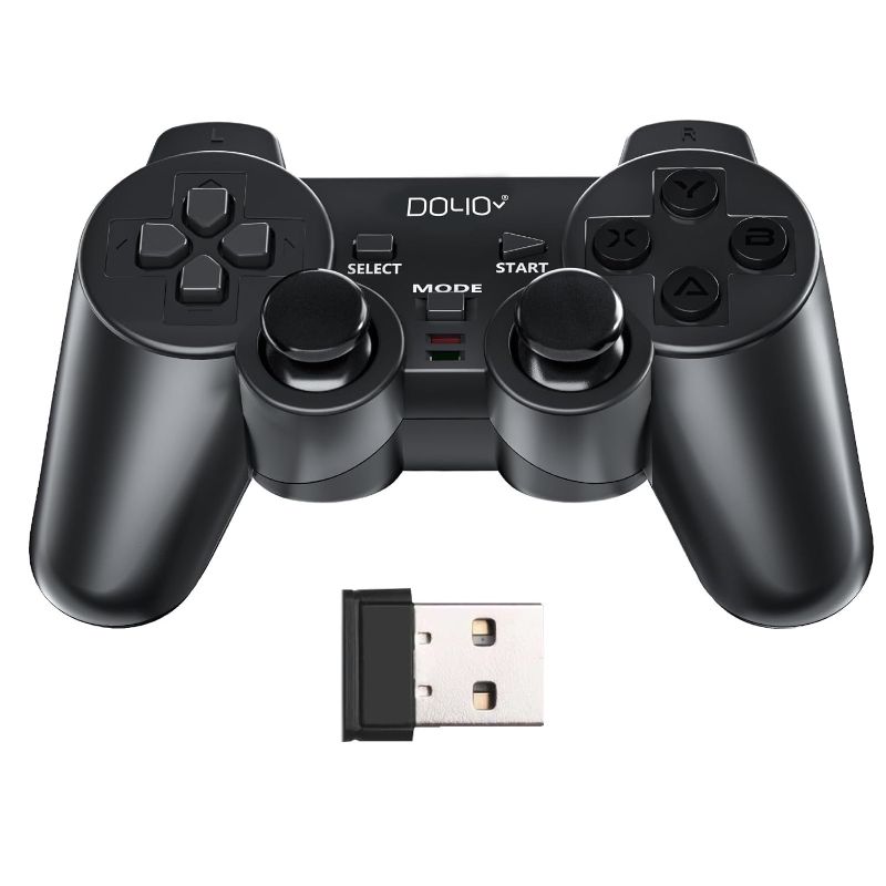 Photo 1 of DOYO Wireless PC Gaming Controller, Dual-Vibration Steam Joystick Gamepad Computer Game Controller for PC Windows 7/8/10/11 