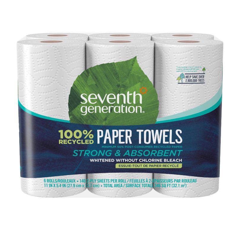 Photo 1 of  Seventh Generation 6ct Recycled Paper Towels 