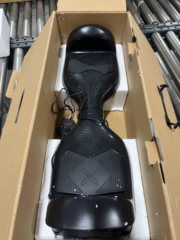 Photo 2 of Hover-1 Helix Electric Hoverboard | 7MPH Top Speed, 4 Mile Range, 6HR Full-Charge, Built-in Bluetooth Speaker, Rider Modes: Beginner to Expert Hoverboard Black