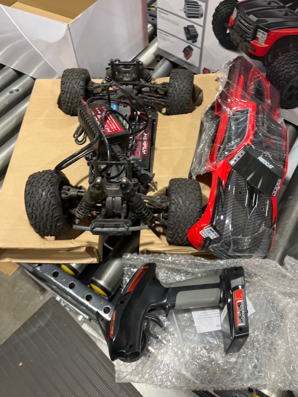 Photo 3 of Redcat Racing Blackout XTE 1/10 Scale Electric Monster Truck with Waterproof Electronics, Red