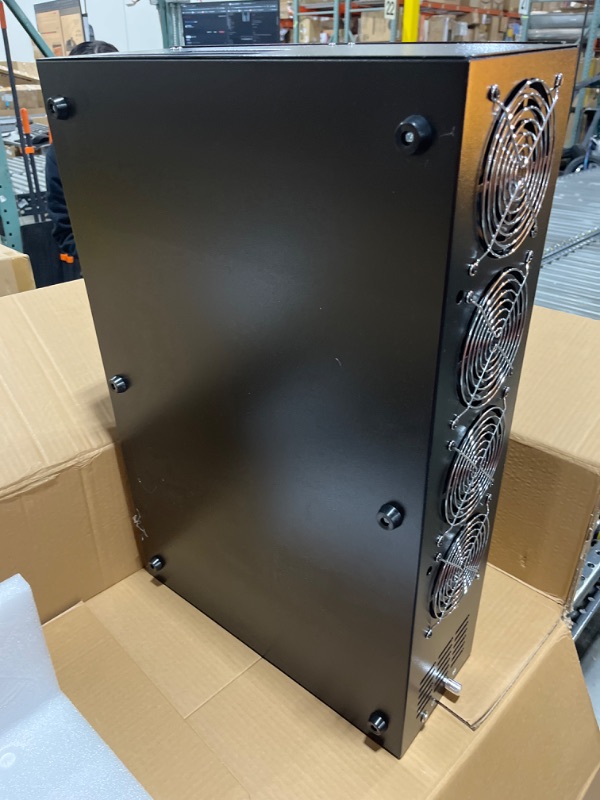 Photo 1 of VTRETU Ethereum Mining Rig System,Complete ETC Crypto Miner with Windows10,Including 8GPU Mining Motherboard,2000W Power Supply(110V-264V),CPU,SSD,8G RAM,PSU Computer Case Mining Machine?Without GPU - NO POWER CORD 
