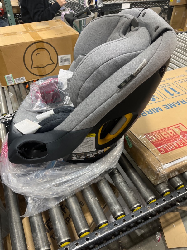 Photo 3 of Baby Jogger City Turn Rotating Convertible Car Seat | Unique Turning Car Seat Rotates for Easy in and Out, Phantom Grey