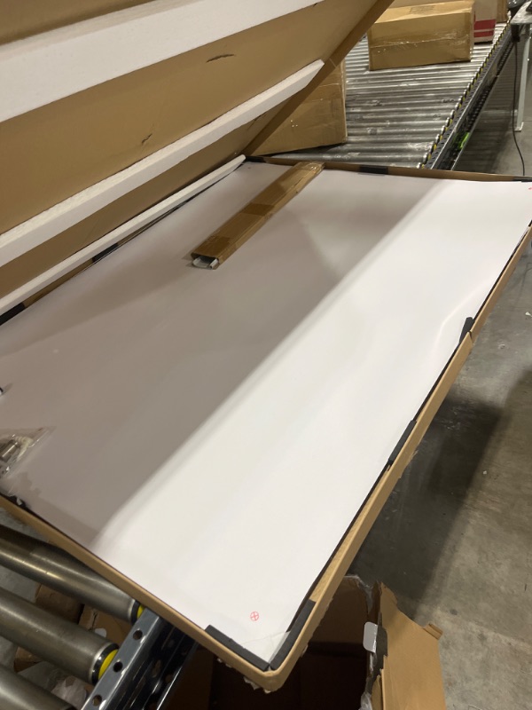 Photo 1 of Magnetic Glass Whiteboard, 36"x48"(90x120cm) Frameless Dry Erase Board White Board Surface Wall Mounted for Office, Classroom & Home