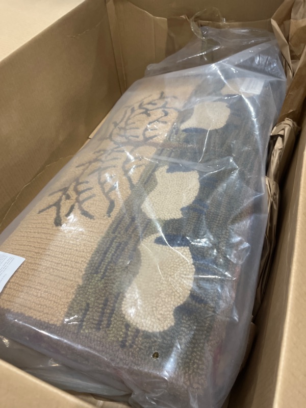 Photo 1 of Park Designs Willow & Sheep Hooked Bench