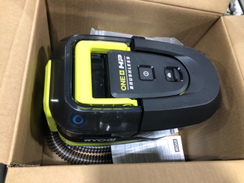 Photo 2 of  RYOBI ONE+ HP 18V Brushless Cordless SWIFTClean Mid-Size Spot Cleaner (Tool Only) 