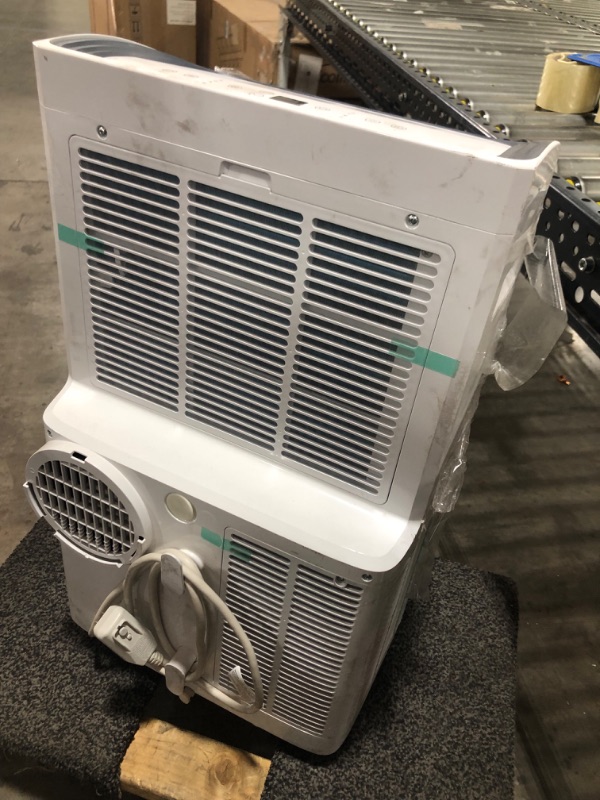 Photo 5 of Edendirect 9,500 BTU Portable Air Conditioner Cools 700 Sq. Ft. with Heater, Dehumidifier and Wi-Fi in White