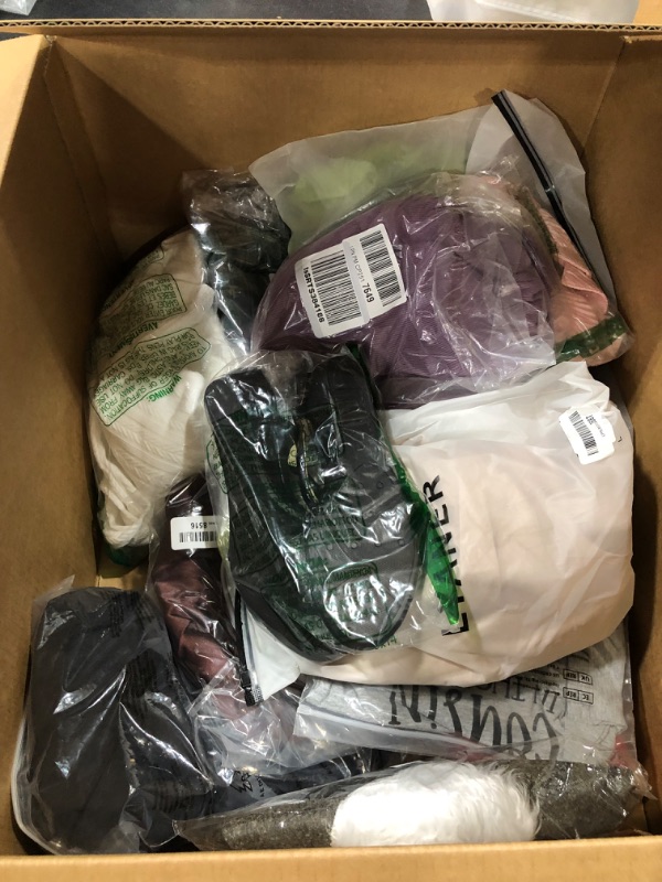 Photo 2 of Box Lot -Various Clothes Different Sizes (New Used)