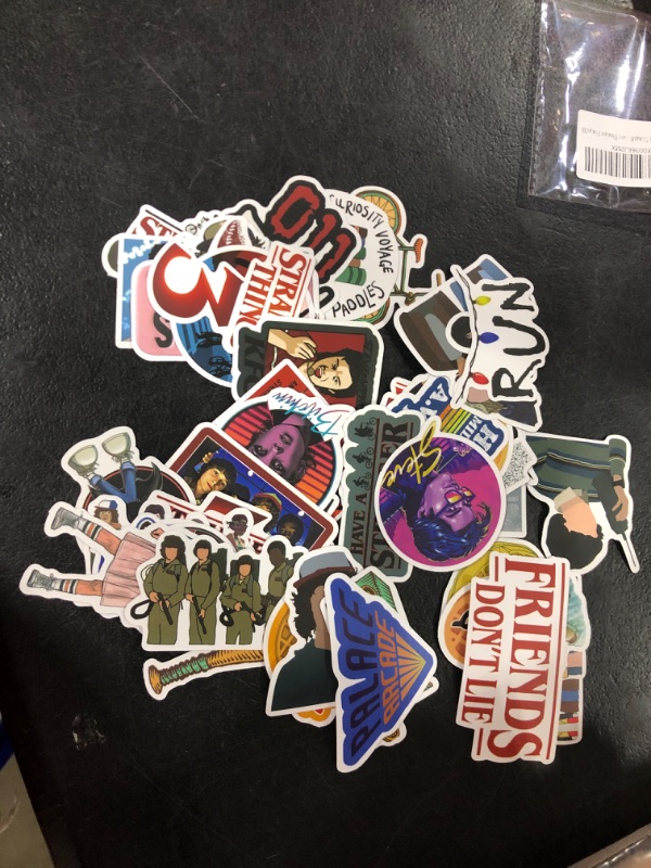 Photo 1 of 50pcs Stranger Things Stickers