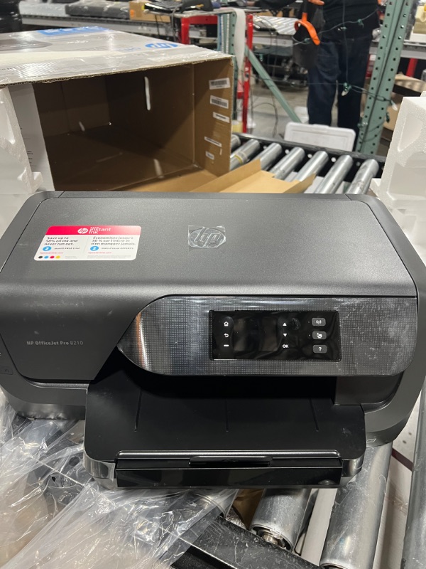 Photo 3 of HP OfficeJet Pro 8210 Wireless Color Printer, HP Instant Ink or Amazon Dash replenishment ready (D9L64A)